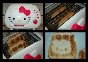 Kitty Toast In The Making!