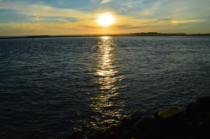 Ocean City, MD - OC Inlet at Sunset