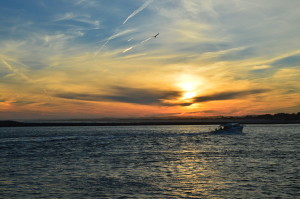 Ocean City, MD - OC Inlet at Sunset