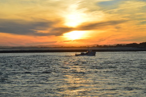 Ocean City, MD - OC Inlet at Sunset