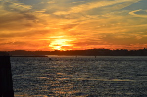 Ocean City, MD - OC Inlet at Sunset